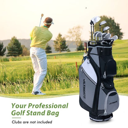 14-Way Lightweight Portable Golf Cart Bag